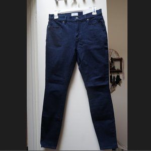 NWT! LOFT outlet High Rise Skinny Jeans, Dark Wash, size 4 Petite